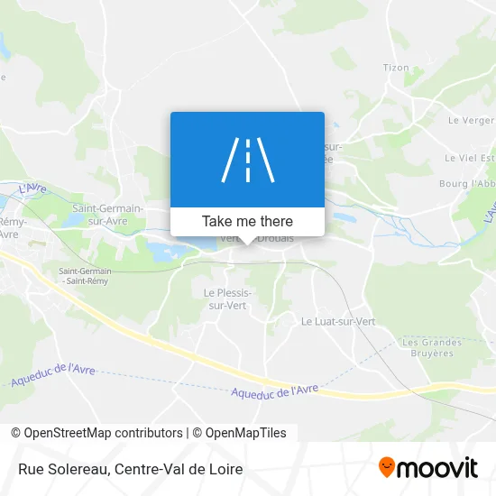 Rue Solereau map