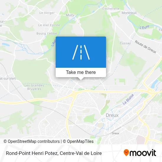 Rond-Point Henri Potez map