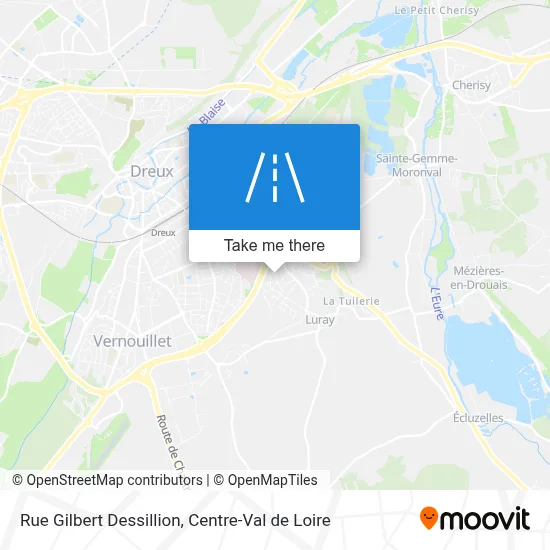 Rue Gilbert Dessillion map