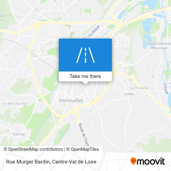 Rue Murger Bardin map