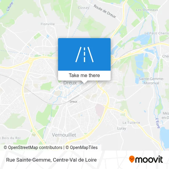 Rue Sainte-Gemme map