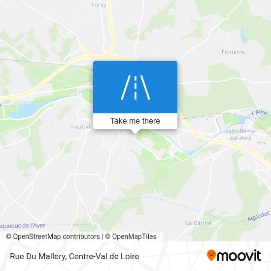 Rue Du Mallery map