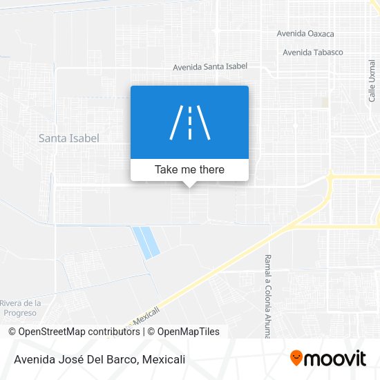 Avenida José Del Barco map