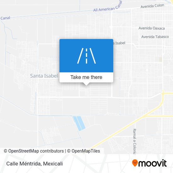 Mapa de Calle Méntrida