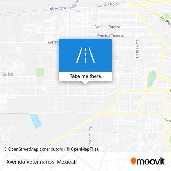 Avenida Veterinarios map