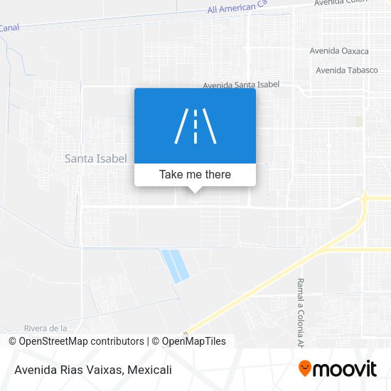 Avenida Rias Vaixas map