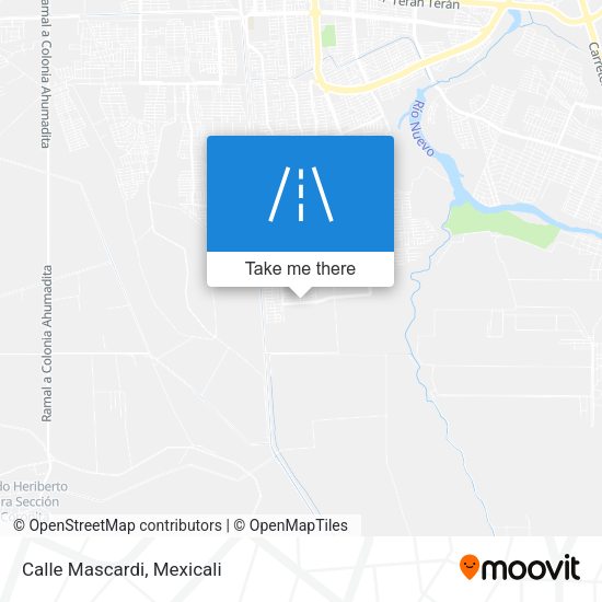 Mapa de Calle Mascardi