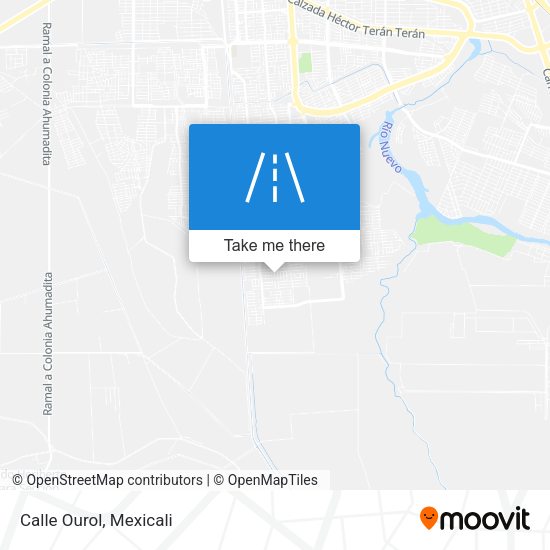 Mapa de Calle Ourol