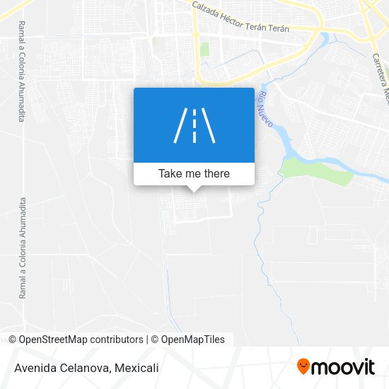 Mapa de Avenida Celanova