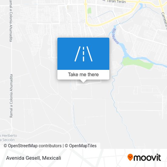 Mapa de Avenida Gesell