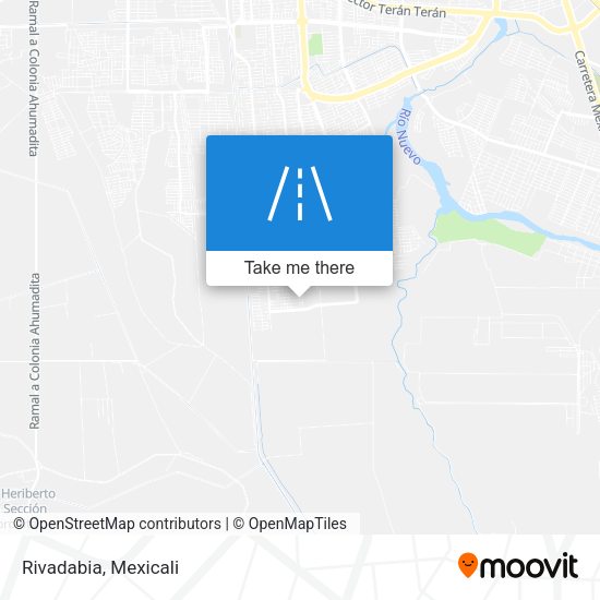 Mapa de Rivadabia
