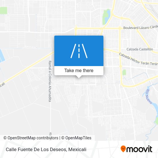 Mapa de Calle Fuente De Los Deseos