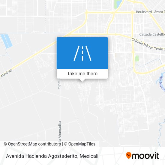 Mapa de Avenida Hacienda Agostaderito