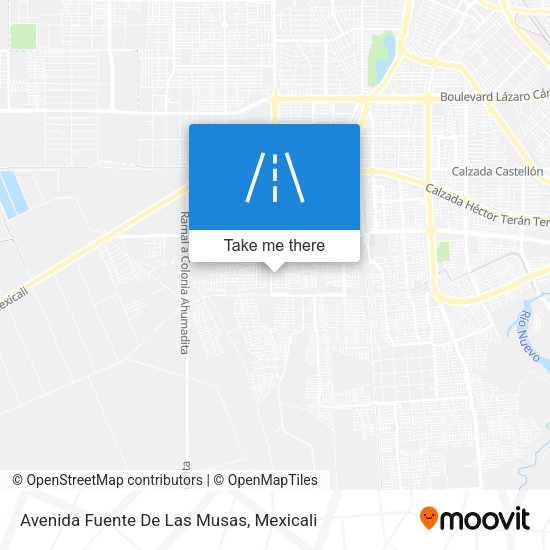 Avenida Fuente De Las Musas map