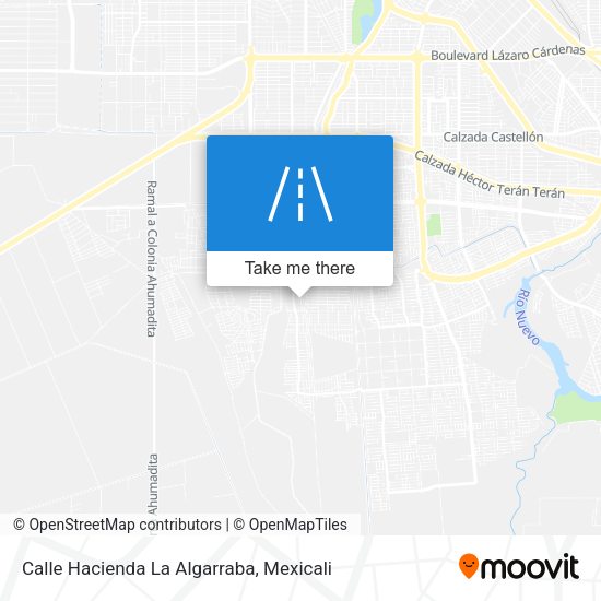Calle Hacienda La Algarraba map