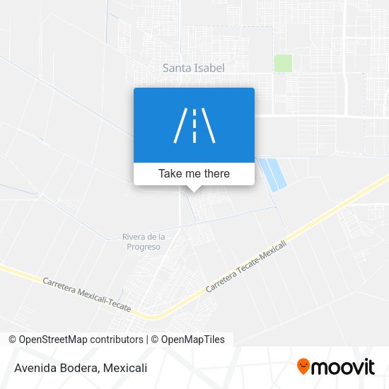 Mapa de Avenida Bodera