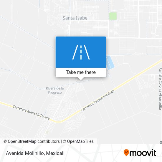 Mapa de Avenida Molinillo