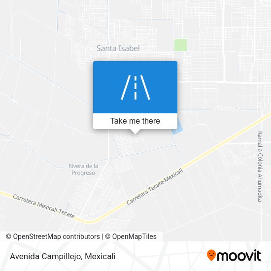 Mapa de Avenida Campillejo