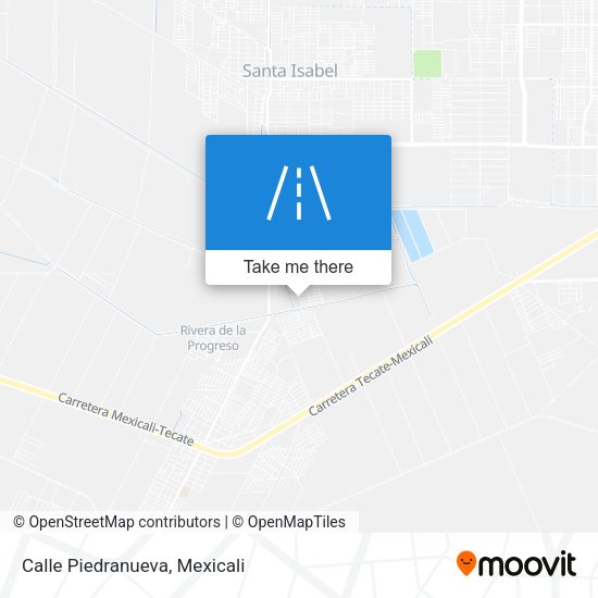 Mapa de Calle Piedranueva