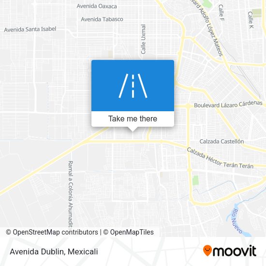 Mapa de Avenida Dublin