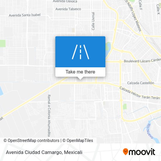Mapa de Avenida Ciudad Camargo
