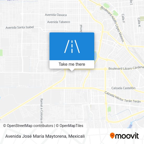 Mapa de Avenida José María Maytorena