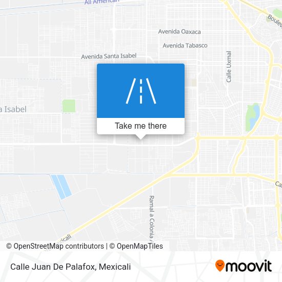 Mapa de Calle Juan De Palafox