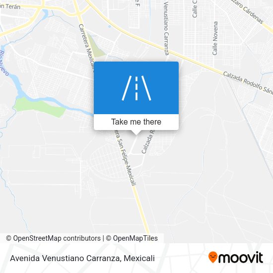 Avenida Venustiano Carranza map