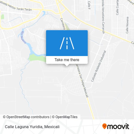 Mapa de Calle Laguna Yuridia