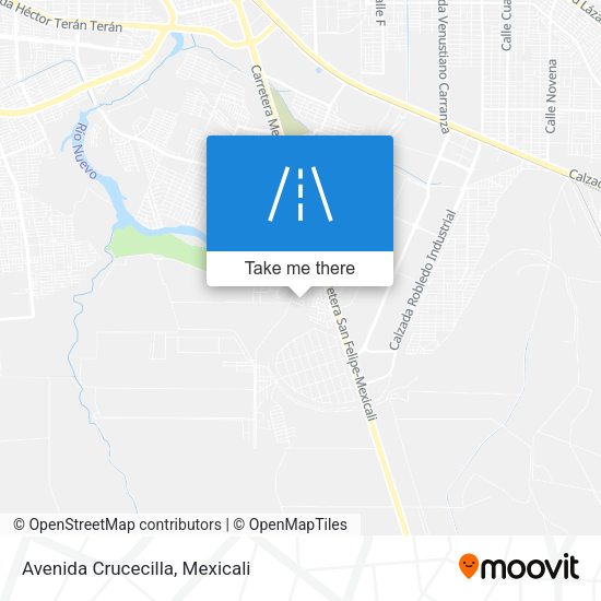 Mapa de Avenida Crucecilla