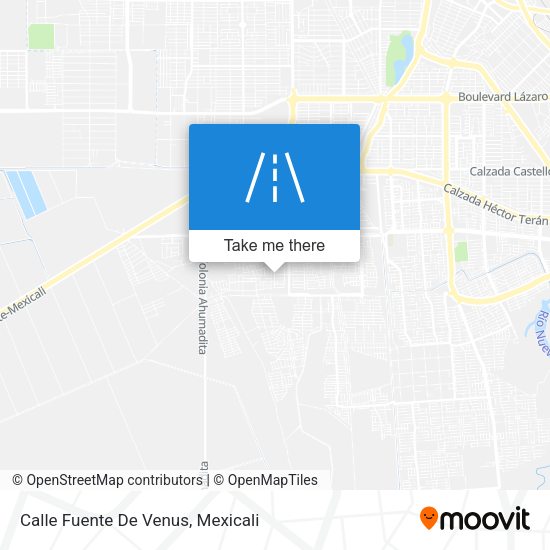 Calle Fuente De Venus map