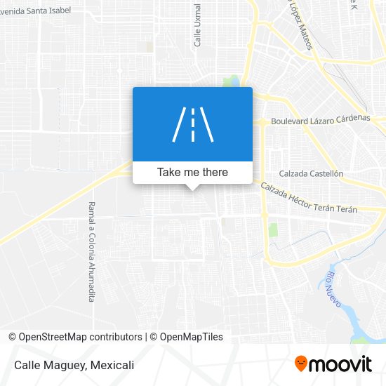 Mapa de Calle Maguey