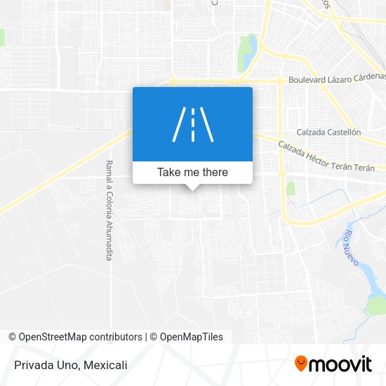 Mapa de Privada Uno