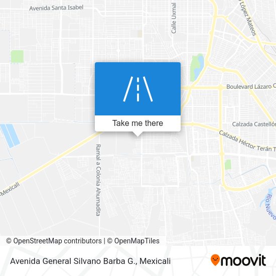 Mapa de Avenida General Silvano Barba G.