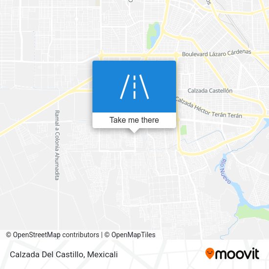 Mapa de Calzada Del Castillo