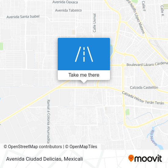 Mapa de Avenida Ciudad Delicias