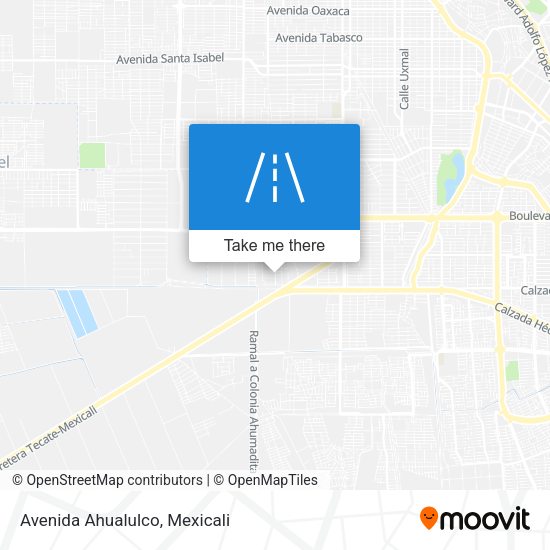 Mapa de Avenida Ahualulco