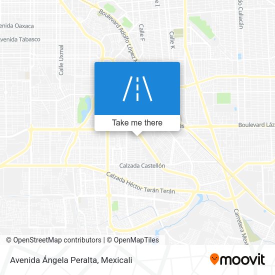 Avenida Ángela Peralta map