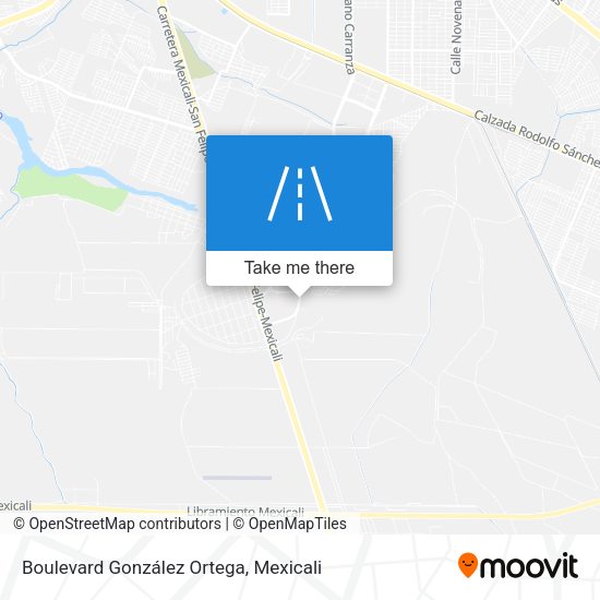 Boulevard González Ortega map