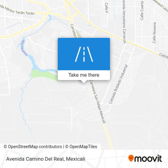 Mapa de Avenida Camino Del Real