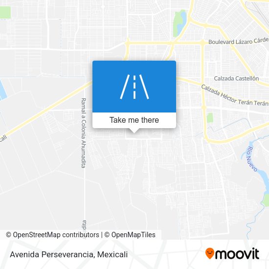 Mapa de Avenida Perseverancia