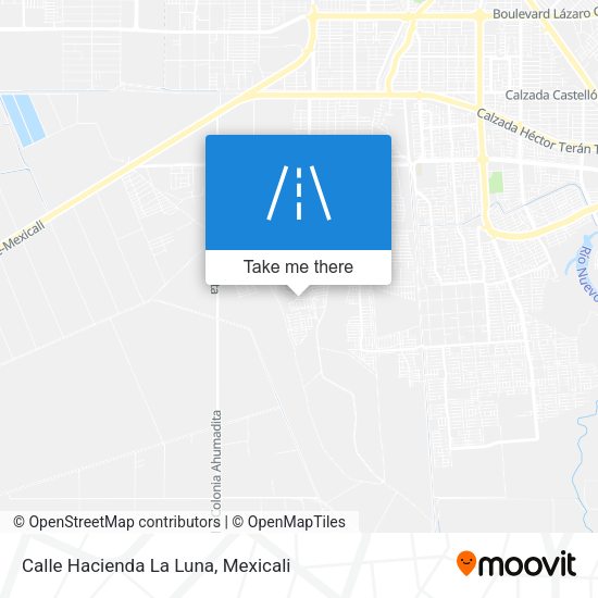 Calle Hacienda La Luna map