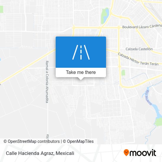 Calle Hacienda Agraz map