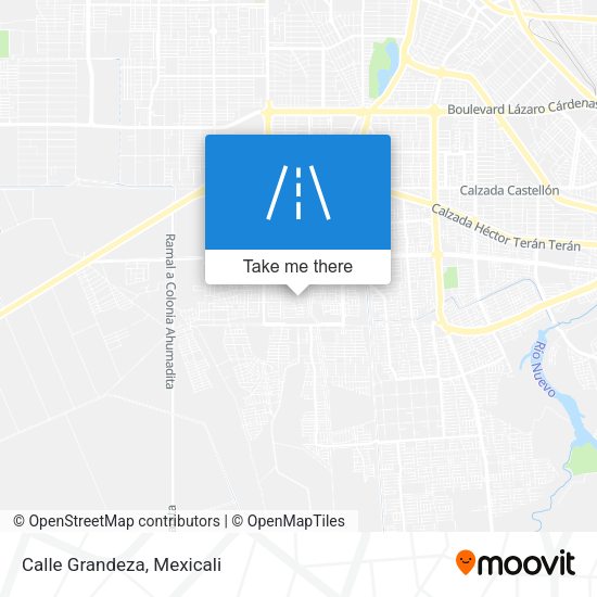 Mapa de Calle Grandeza