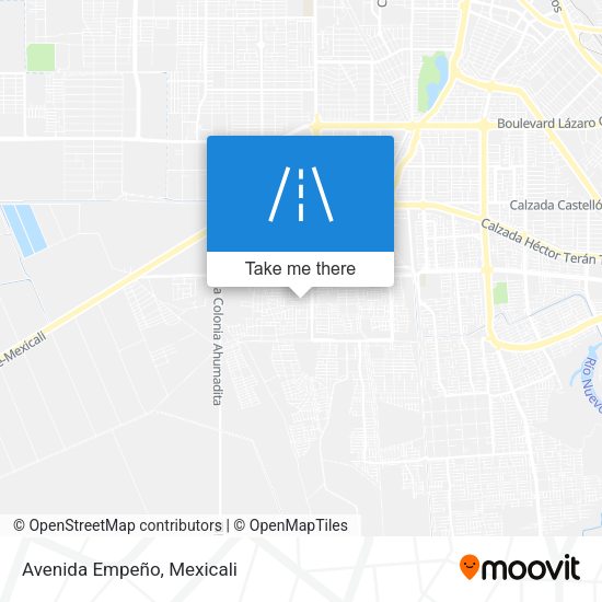 Avenida Empeño map