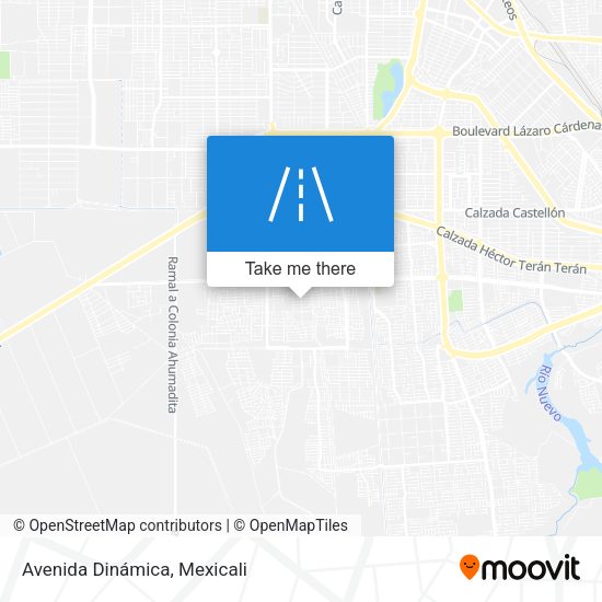 Avenida Dinámica map