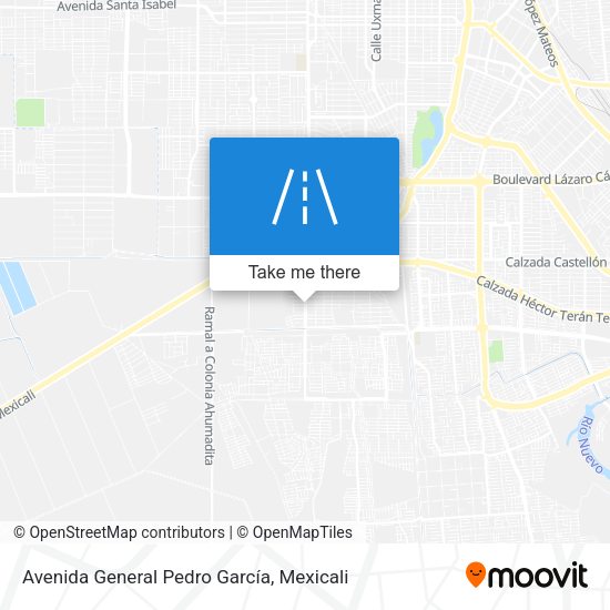 Avenida General Pedro García map