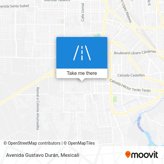 Avenida Gustavo Durán map