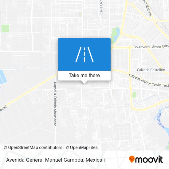 Avenida General Manuel Gamboa map