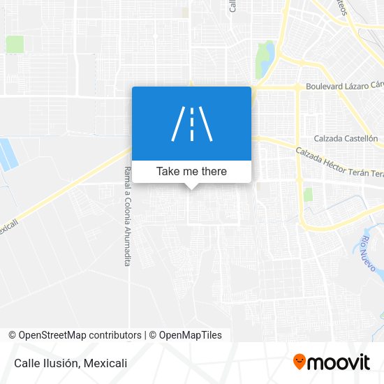 Mapa de Calle Ilusión